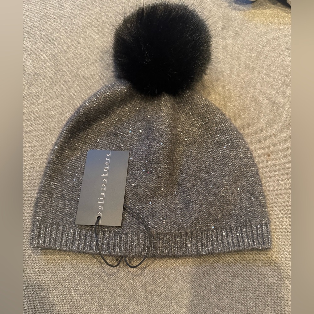 Sophia cashmere beanie